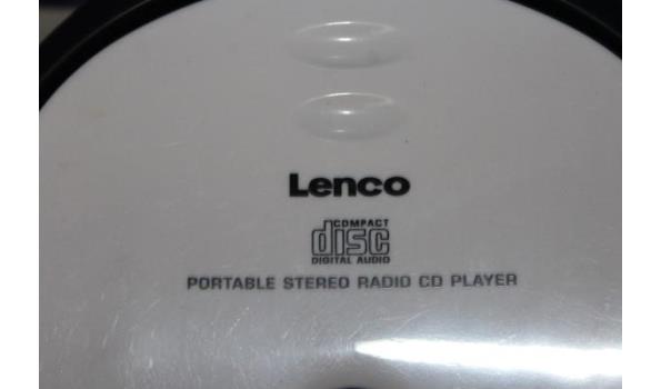 2 radio/CD-spelers LENCO, werking niet gekend